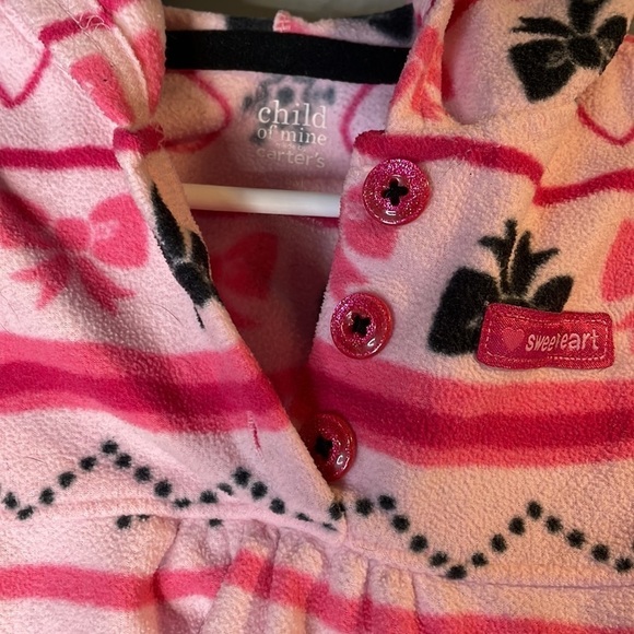 Pink Fleece Pull Over - Picture 6 of 9
